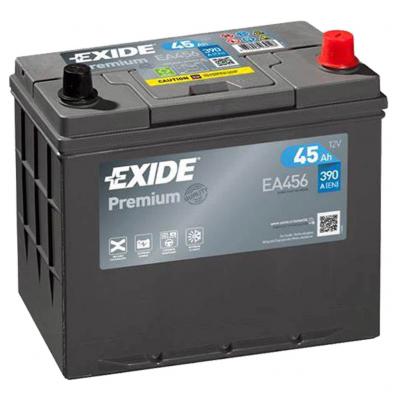 Exide Premium EA456 akkumulátor, 12V 45Ah 390A J+ japán